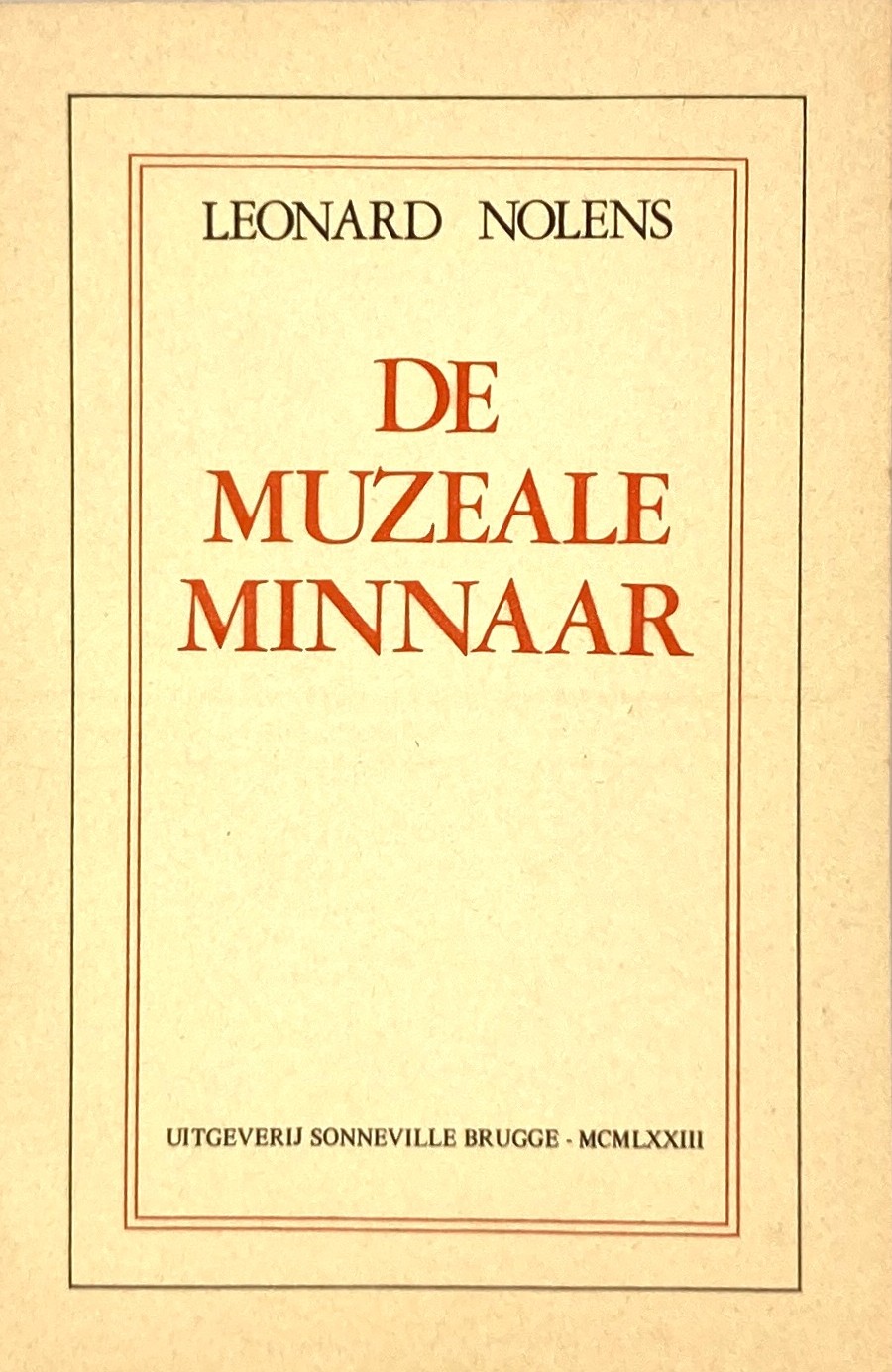 De muzeale minnaar
