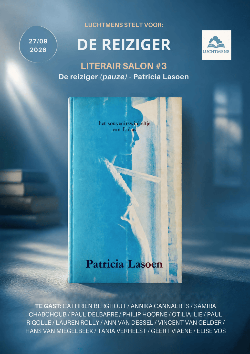 Literair salon #3: De&nbsp;reiziger